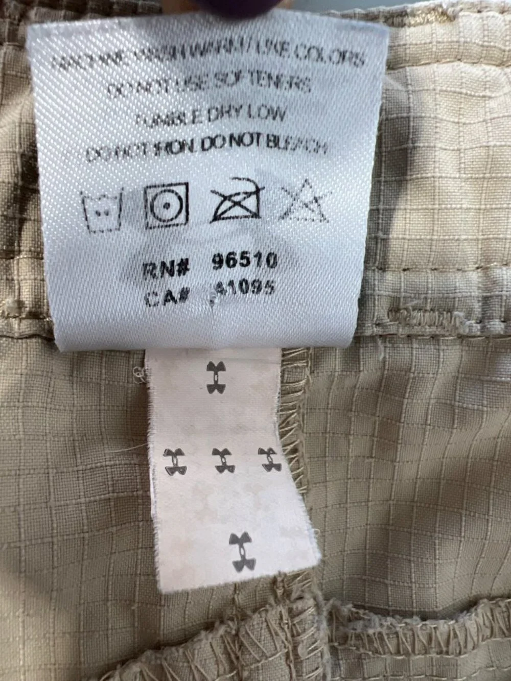 Under Armour Cargo Pants Large Hunting Tactical RIPSTOP Outdoor Hiking Gorpcore